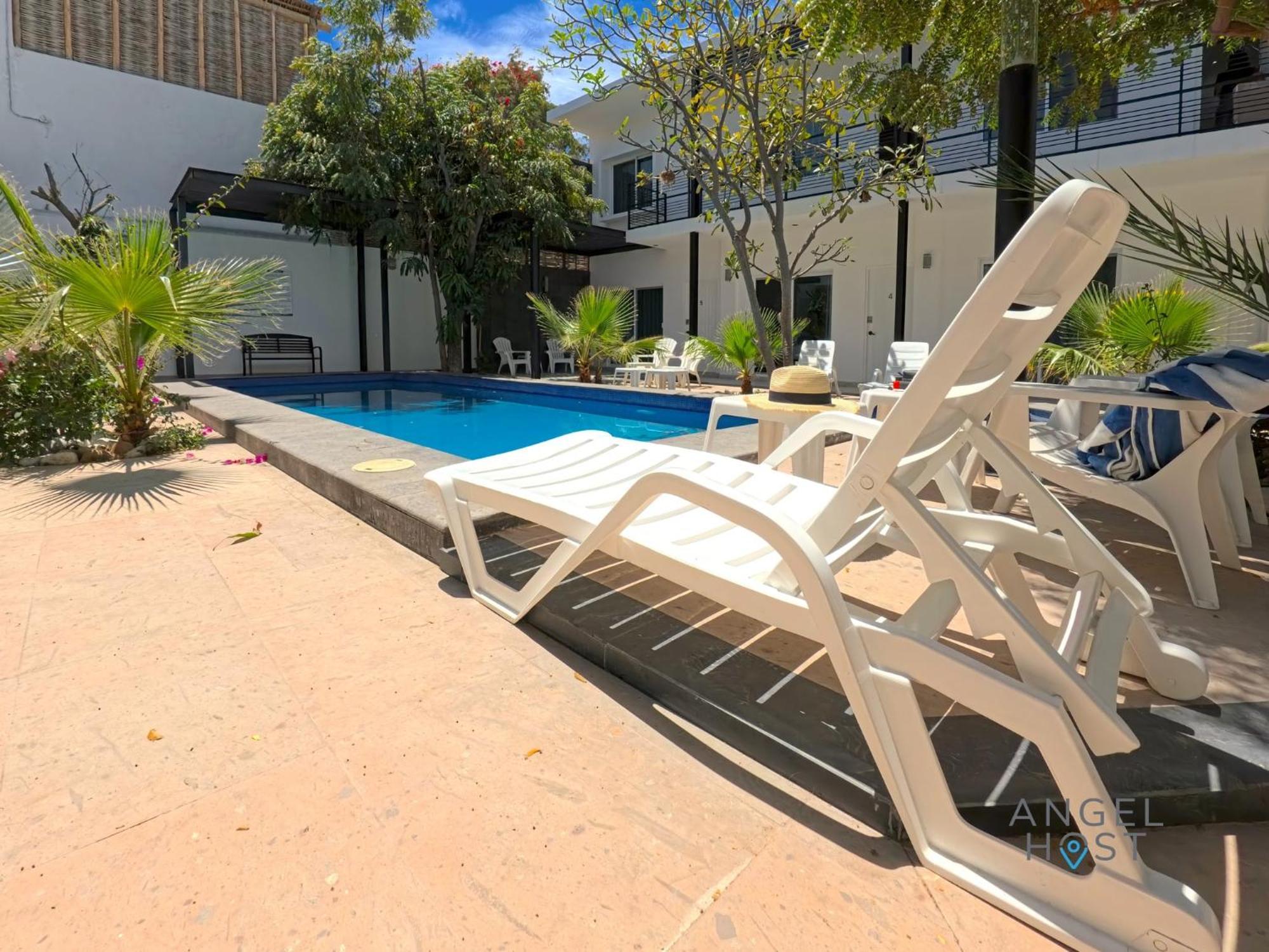 Commercial Zone Studios, Pool, Bbq And Beach 7 Blocks La Paz Eksteriør billede