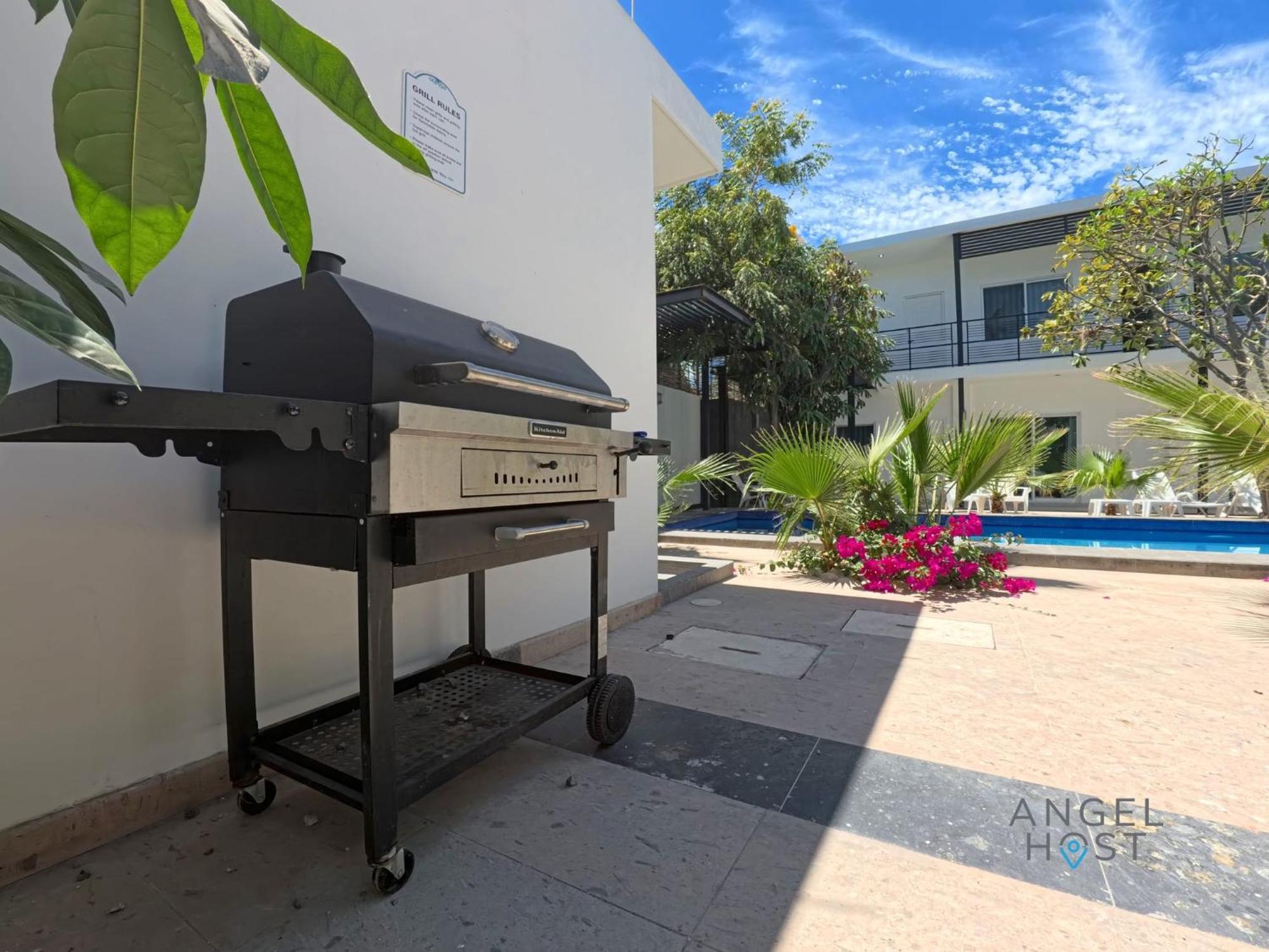 Commercial Zone Studios, Pool, Bbq And Beach 7 Blocks La Paz Eksteriør billede